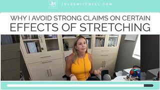 Why I Avoid Strong Claims On Certain Effects Of Stretching