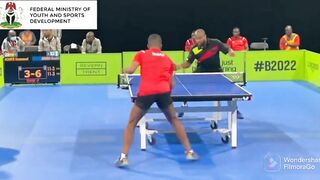 Jollof Derby at Commonwealth Games: Nigeria Aruna Quadri beats Ghana's Asante Emmanuel Men's Singles