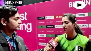 Pv sindhu से मुकाबला हारने के बाद क्या बोले pakistani खिलाड़ी| INDIA VS PAKISTAN |Commonwealth games
