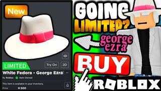 SHOULD YOU GET THIS NEW LIMITED FEDORA!? (ROBLOX White Fedora - George Ezra)