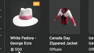 SHOULD YOU GET THIS NEW LIMITED FEDORA!? (ROBLOX White Fedora - George Ezra)