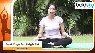 Thigh Fat Reduce Yoga | Yoga To Reduce Thigh and Hip Fat | Boldsky *Yoga