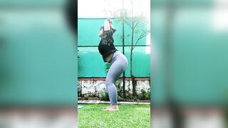 Backbend || Cardio yoga || Sun Salutation || Squats yoga @22k views #yoga #22kviews
