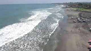 I will surf your waves || CANGGU BEACH || BALI SURF