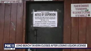 Long Beach bar closes after losing liquor license