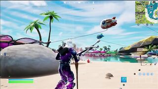 Kick a Beach Ball and kick a Giant Beach Ball Location - Fortnite