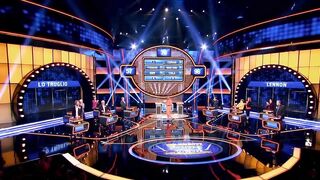 Your ex-wife drives what while you’re on the bus?? | Celebrity Family Feud