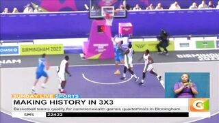 Basketball teams qualify for commonwealth games quarterfinals in Birmingham