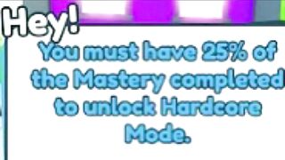 ???? How To UNLOCK *HARDCORE* In 1 MINUTE (WITHOUT 25% MASTERY) In Pet Simulator X Hardcore Update!