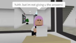 When you didn’t do your homework! | Brookhaven ???? Meme (Roblox)