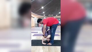 Advance posture practicing | Yoga with Souvik