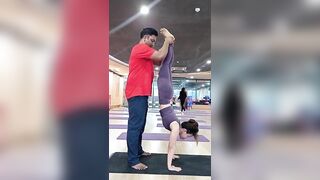 Advance posture practicing | Yoga with Souvik