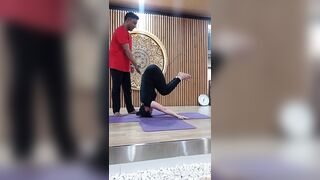 Advance posture practicing | Yoga with Souvik