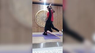 Advance posture practicing | Yoga with Souvik