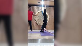 Advance posture practicing | Yoga with Souvik