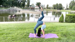 split exercises stretching. contortion training for gymnastics. yoga flexibility. part 6