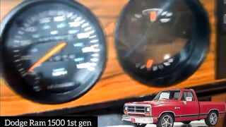 Dodge Ram 1500 all generation acceleration compilation