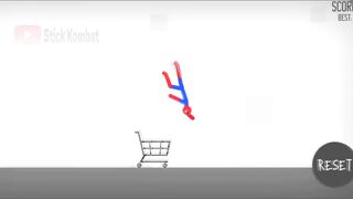 Best falls | Stickman Dismounting funny and epic moment | Like a boss compilation True Stick #