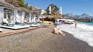 ????????Kemer Beach 4K ????Antalya / TÜRKİYE