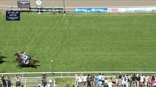 Brilliant filly! SAFFRON BEACH powers to win the Group 1 Prix Rothschild!