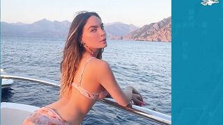 Belinda luce bikini en tonos pastel y causa furor en Instagram