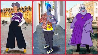 How disney villains looks if they were models | street fashion disney @Dream world