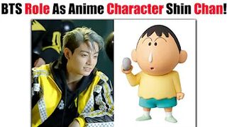 BTS Members Role As Anime Character SHIN CHAN Version That Fans Request To Me!