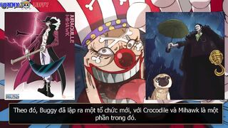 [Thông Tin Nhanh One Piece 1056] SỐC, QUÁ SỐC! MIHAWKS & CROCODILE Đi Theo BUGGY Lập Hội Riêng!