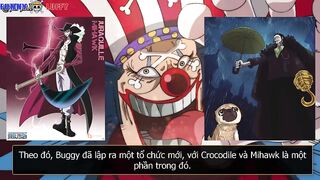 [Thông Tin Nhanh One Piece 1056] SỐC, QUÁ SỐC! MIHAWKS & CROCODILE Đi Theo BUGGY Lập Hội Riêng!