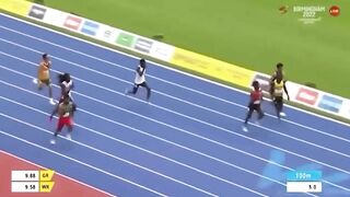 2022 Commonwealth Games: Benjamin Azamati advances to 100m semis