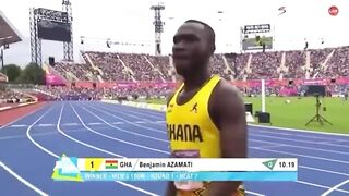 2022 Commonwealth Games: Benjamin Azamati advances to 100m semis