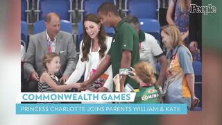 Princess Charlotte Joins Kate Middleton and Prince William at Commonwealth Games | PEOPLE