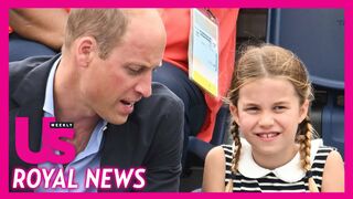 Prince William & Princess Charlotte Steal The Show At The Commonwealth Games