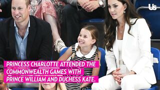 Prince William & Princess Charlotte Steal The Show At The Commonwealth Games