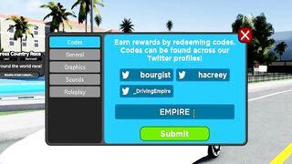 ALL NEW *LIMITED* OP DRIVING EMPIRE CODES! [2022] | Roblox Driving Empire Codes