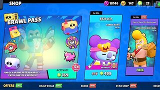 AAAAAAAA... New FREE Skin + Pin ???????? - Brawl Stars #brawlstars #inspirationbs