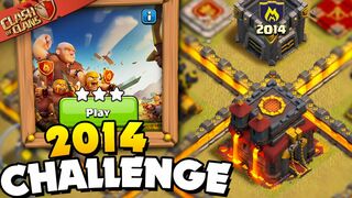 Easily 3 Star the 2014 Challenge (Clash of Clans)