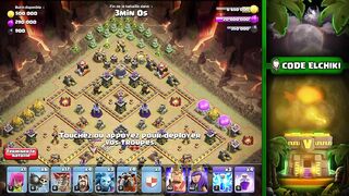 3 ÉTOILES sur le CHALLENGE DE 2014 pour les 10 ans de Clash of Clans !