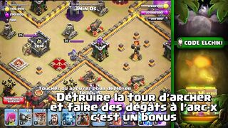 3 ÉTOILES sur le CHALLENGE DE 2014 pour les 10 ans de Clash of Clans !