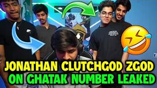 Jonathan on Ghatak bhai live stream ???? Clutchgod on Ghatak number leak ????????