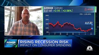 If we go into recession people will still travel but may trade down, says Oppenheimer's Kelly