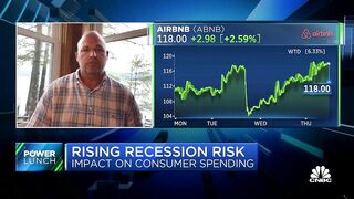 If we go into recession people will still travel but may trade down, says Oppenheimer's Kelly