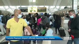 Toronto Pearson airport rolls out electronic gates amid travel chaos