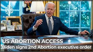 Biden signs executive order to help women travel for abortion