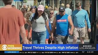 Despite high inflation, travel industry thriving