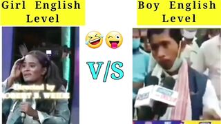 Girl english vs boy english funny????||girl english and boy???? english meme