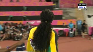 Women's 100M Final Commanwealth Games 2022 Birmingham Thompson Herah Won Gold