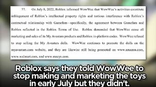 Roblox is SUING a company