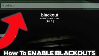 How To ENABLE BLACKOUTS In Nico's Nextbots - Roblox Nico's Nextbots