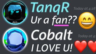 If TanqR Met A Crazy Fan.. (Roblox BedWARS)